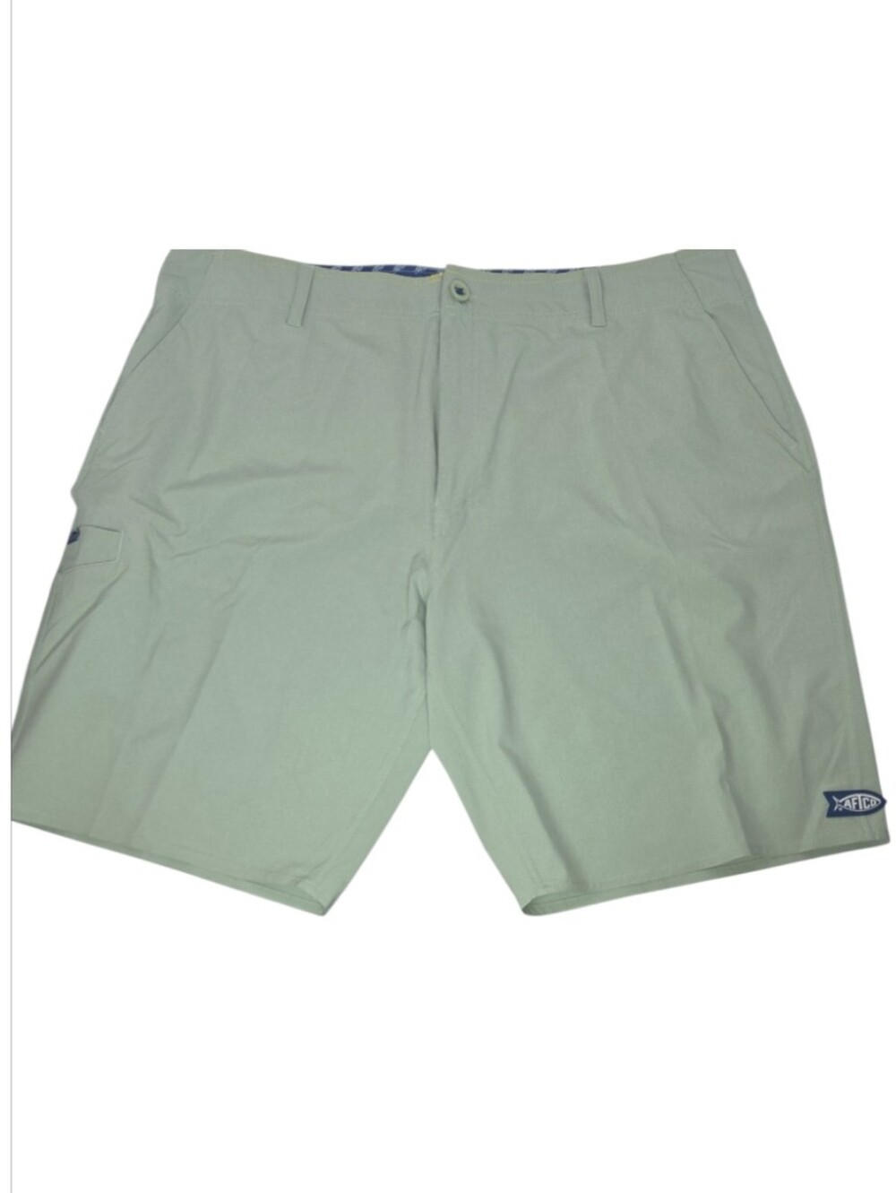 AFTCO Men's Active Fit Mint Green Performance Hybrid Shorts Size 40